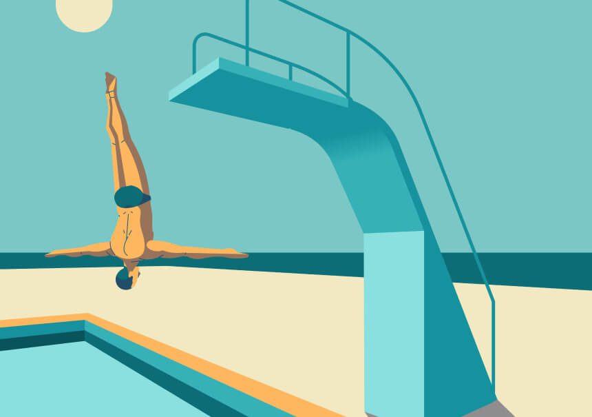 How to Get Over my Fear of Jumping in a Pool
